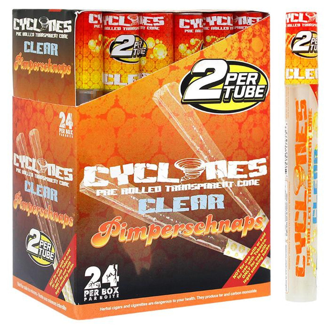Cyclones Pre Rolled Transparent Cones - The Olde Lantern
