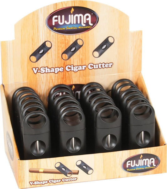 FUJIMA Cigar Cutter 2-in-1 (V cut & Guillotine) - The Olde Lantern
