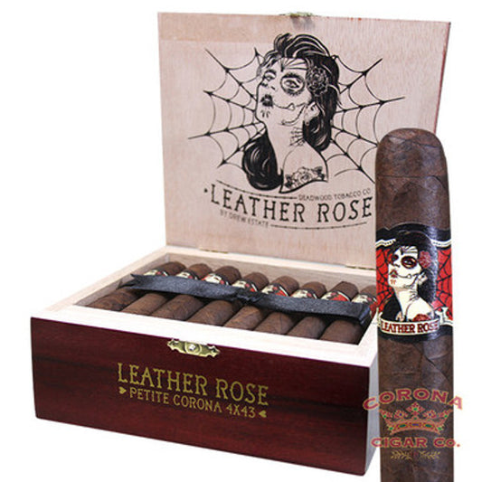 Deadwood Leather Rose Maduro - Petit Corona (4.0" x 43) Cigars