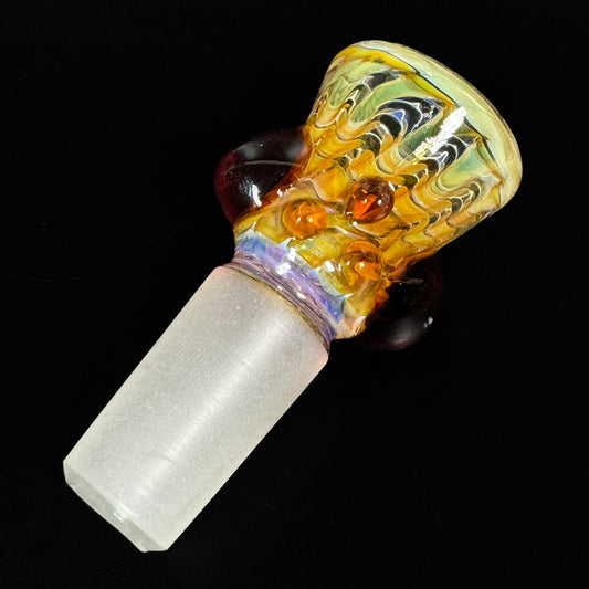 14mm Single Hole Martini - Wrap & Rake w/ Amber