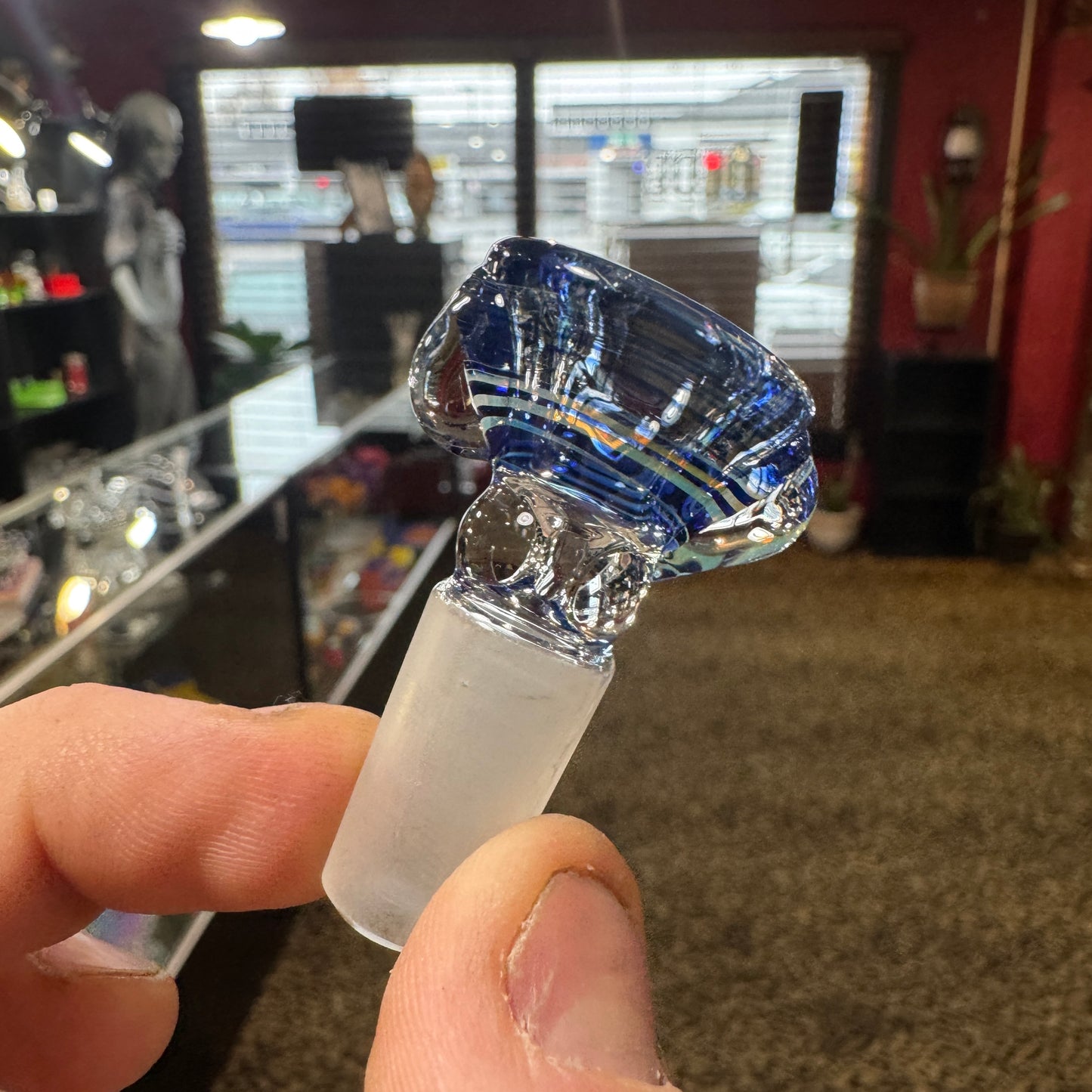 14mm Fume & Cobalt Martini Slide