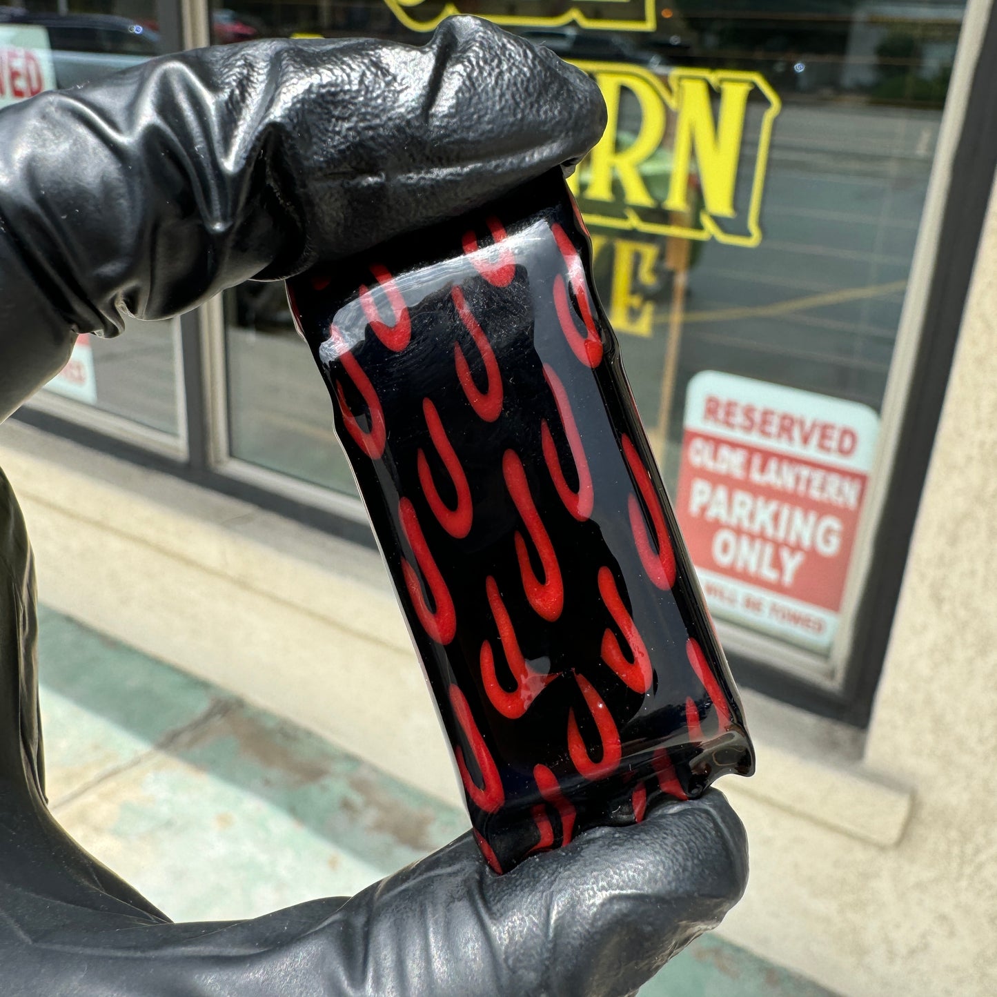 Heretic Glass - Diablo Sauce Packet Pendant