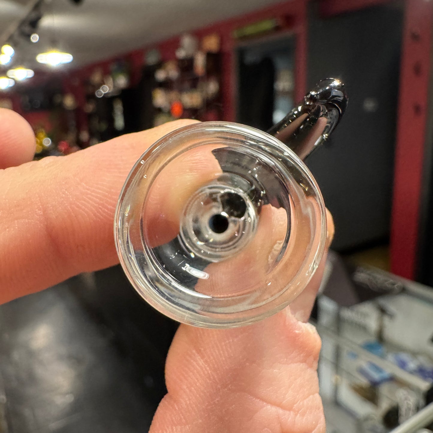 14mm Clear Martini (Charcoal Horn)