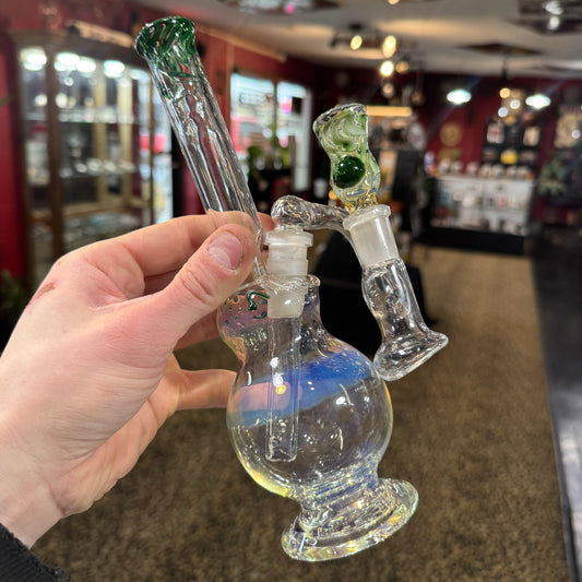 Bubble Base Tube w/ Ashcatcher & Matching Slide