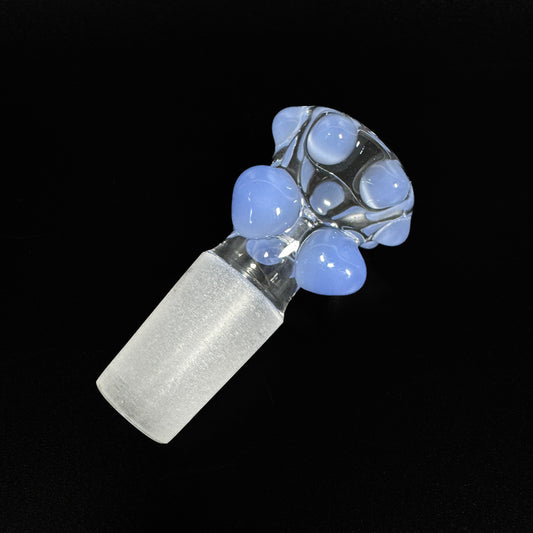 14mm Single Hole Martini - Blue Dots