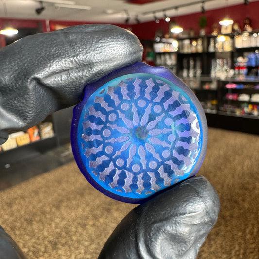 Sandblast Carved Pendants - Mandala