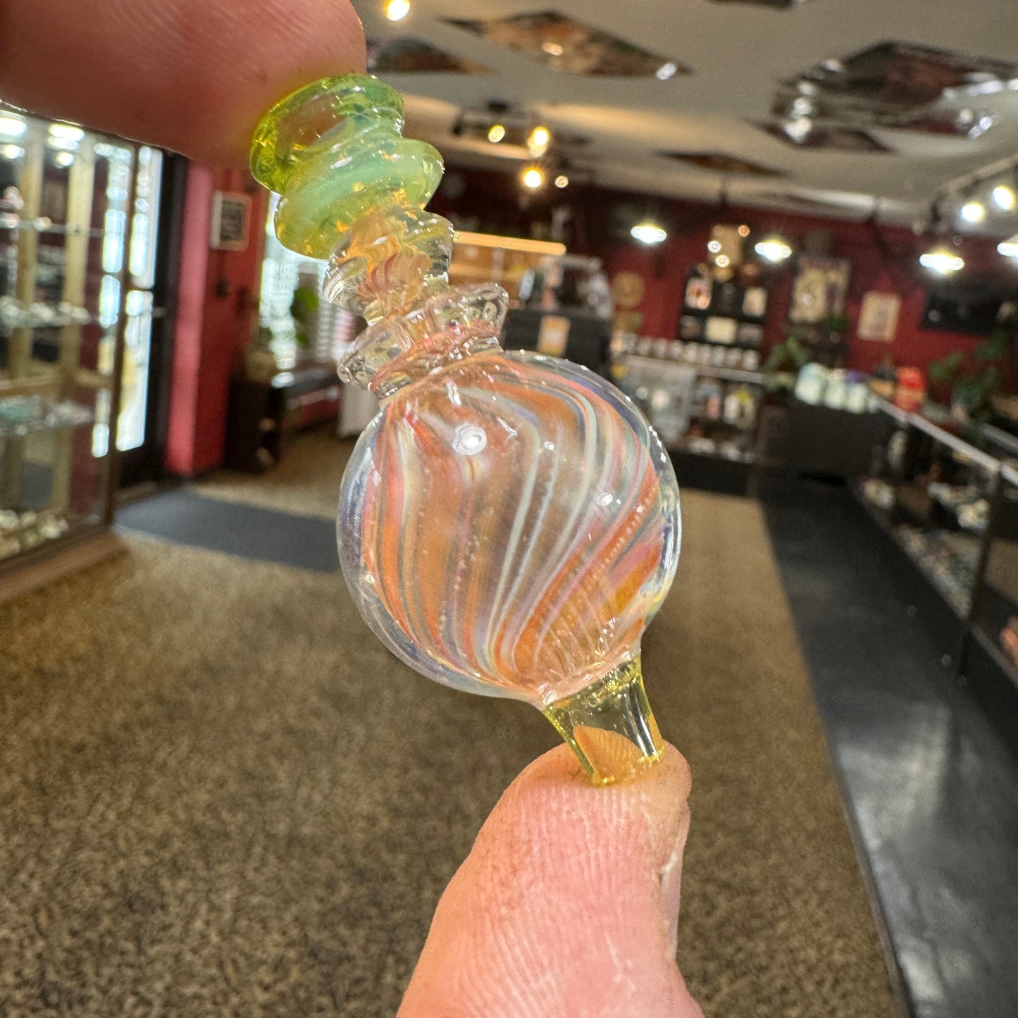 Fume & Green Slime Bubble Cap