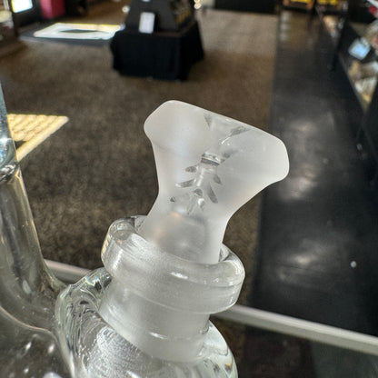 Sandblasted Nordic Rune Straight Tube