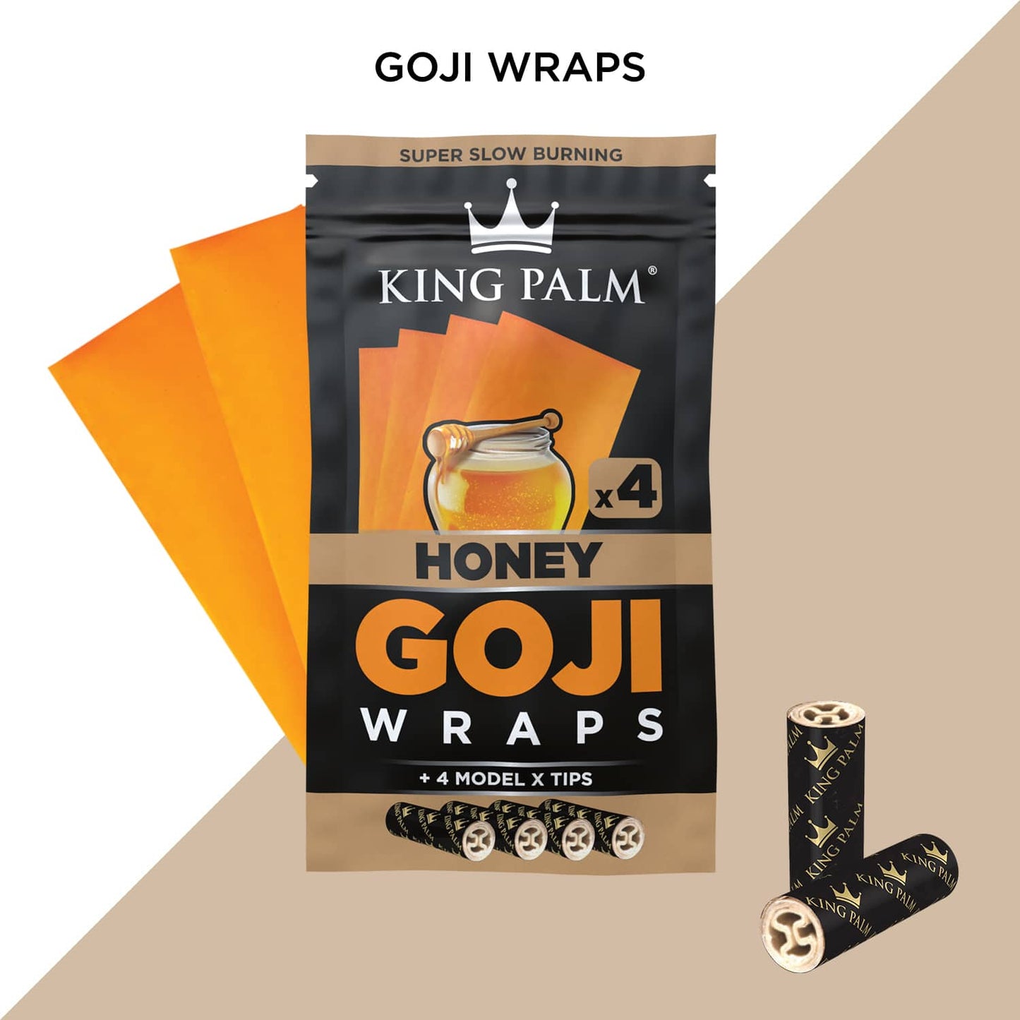 Wraps de Goji - Miel (paquete de 4)