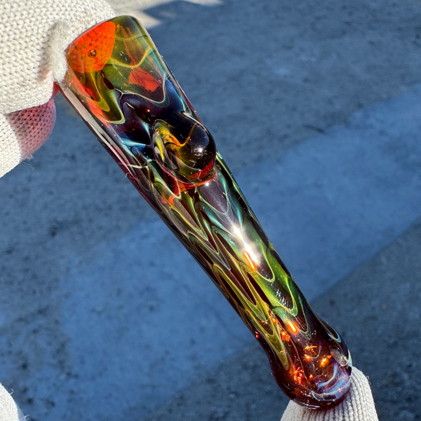 Fumed Amber Chillum