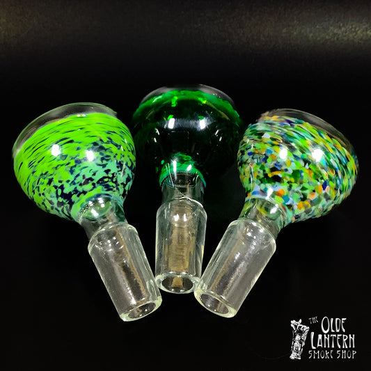 14mm Frit Bowls - Greens