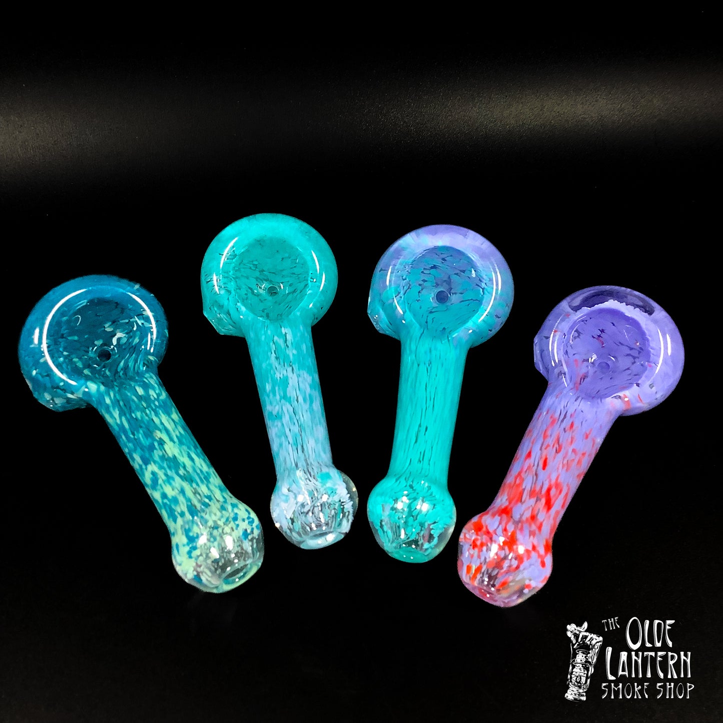 Frit Spoons - Blue & Purples