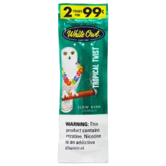 Cigarros White Owl con toque tropical