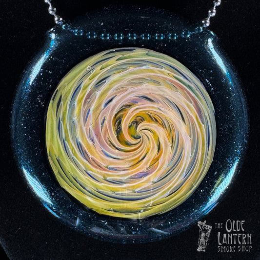 Heady Spiral and Stardust Pendant