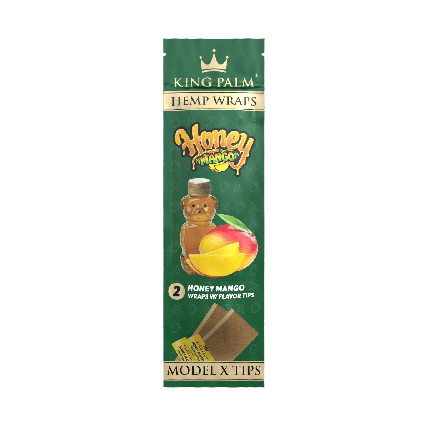 Hemp Wraps - Honey Mango (2 Pack)