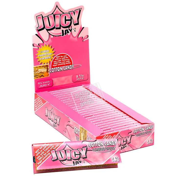 Juicy Jay's - Cotton Candy Flavored Rolling Papers