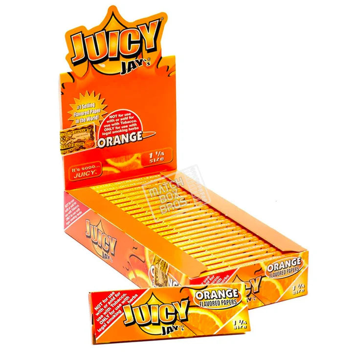 Papeles de fumar Juicy Jay's Naranja