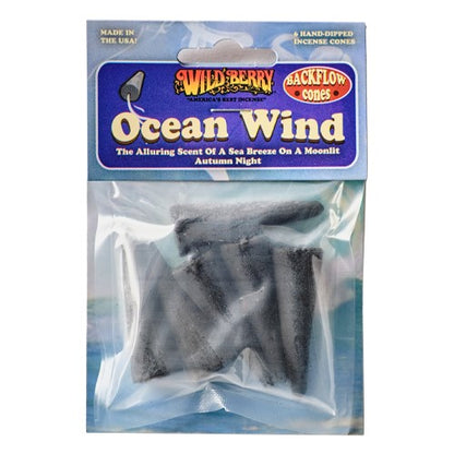 Wild Berry Incence Backflow Cones (6 pack)