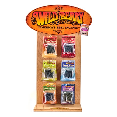 Wild Berry Incence Backflow Cones (6 pack)