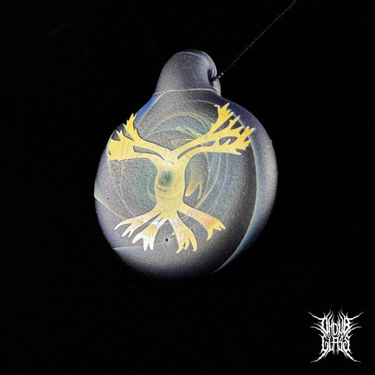 Sandblasted Pendant - Yggdrasil